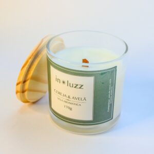 170g - Vela Cereja e Avelã